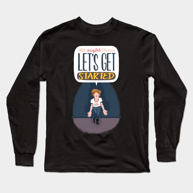 All right then, let's get started! Long Sleeve T-Shirt by LuisD